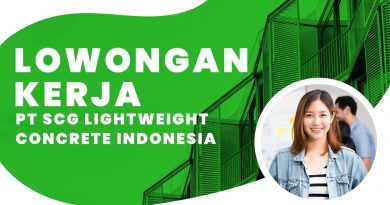 Lowongan Kerja PT. SCG Lightweight Concrete Indonesia